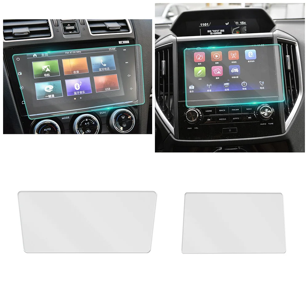 

For Subaru Forester 2016-2021 Car Multimedia Video GPS Navigation LCD Screen Tempered Glass Protective Film Anti Scratch