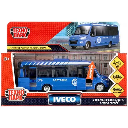 Автобус Технопарк Iveco Daily VSN 700 306896 | Игрушки и хобби