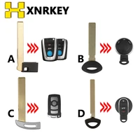 xnrkey key blade for mini cooper r56 r57 r58 r60 r61 for bmw i3 i8 7 series e65 e66 smart remote uncut blank insert emergency
