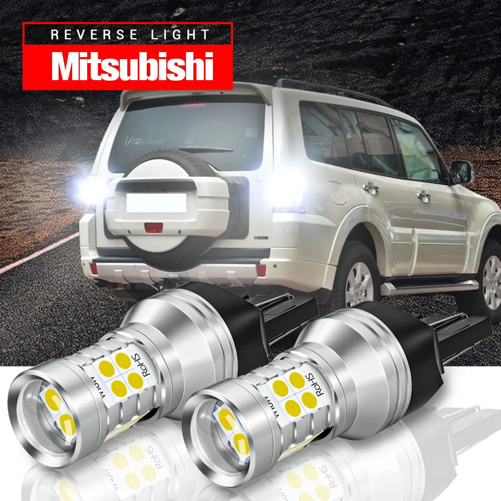 

2pcs LED Backup Light Reverse W21W 7440 T20 Canbus For Mitsubishi Galant Grandis Lancer Outlander Pajero Shogun V80 V93 V97 V98