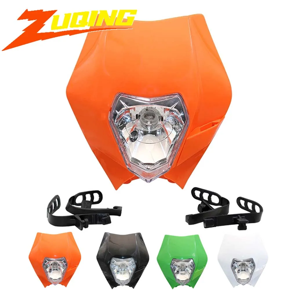 

For KTM Motorcycle Headlight Plate EXC XC SX XCW Duke 390 125-500 Head Light Enduro Motocross Dirt Bike Accessories Headlight