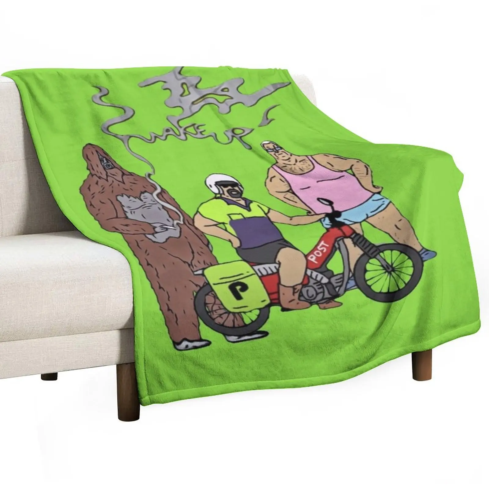 Одеяло Sassy с принтом лес Майк Нолан Пробуждение большого шоу одиночное тепловое