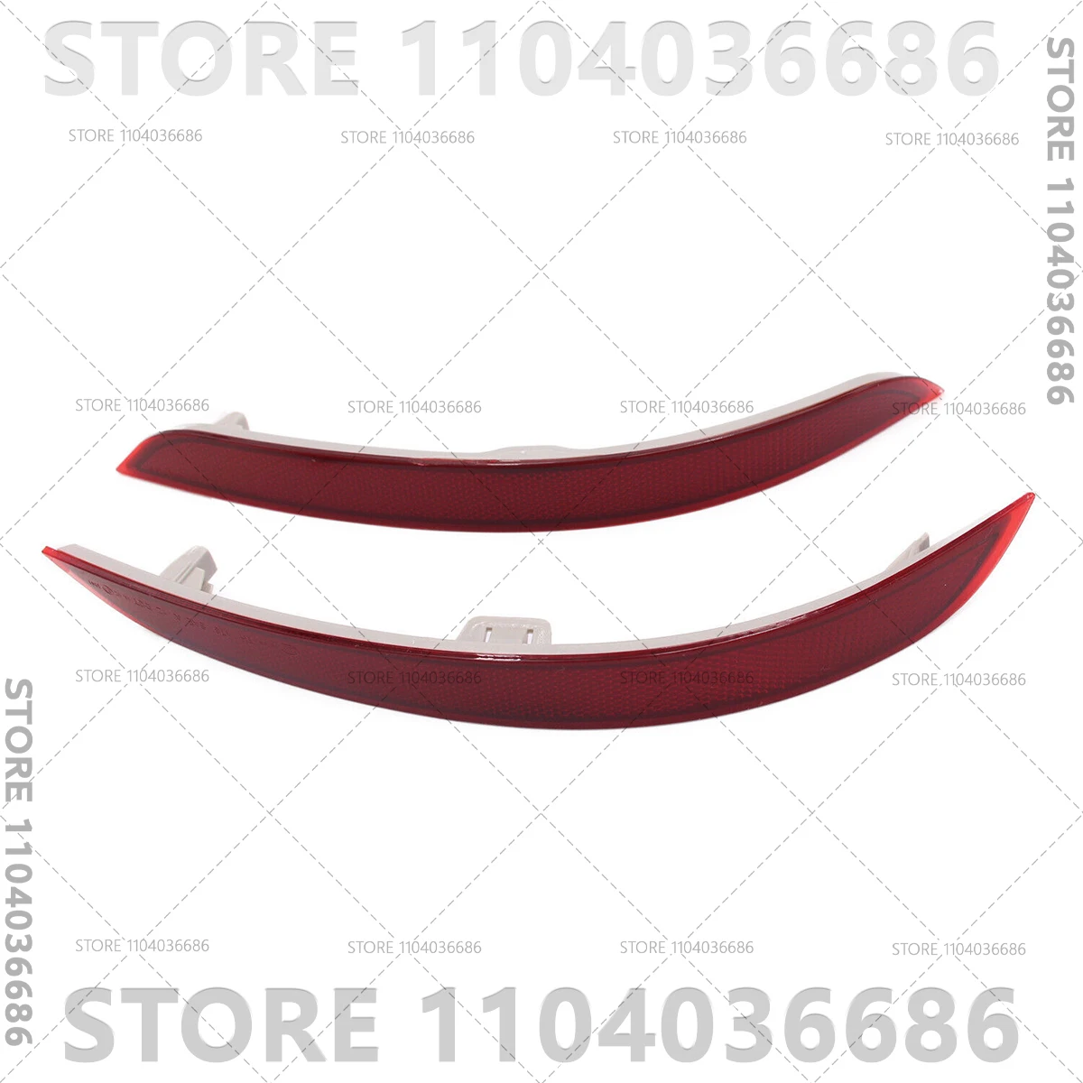 Фото Для BMW X5 2014 2015 2016 2017 2018 (35dx 35i 35ix 40ex 50ix) (F15) отражатель заднего бампера 63147290091 63147290092 №5