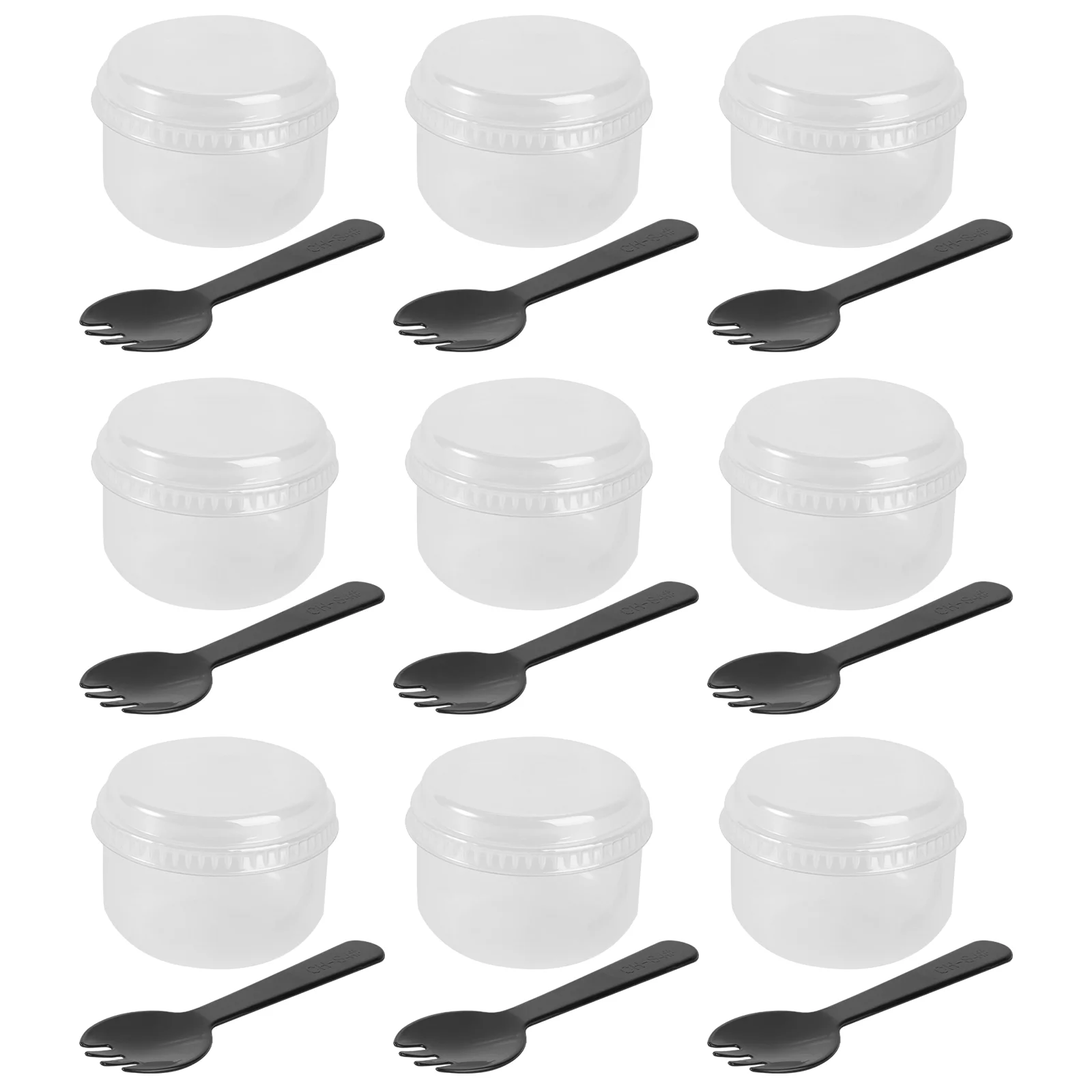 

50 Sets of Pudding Beaker Dessert Containers Reusable Pudding Cup for Baking