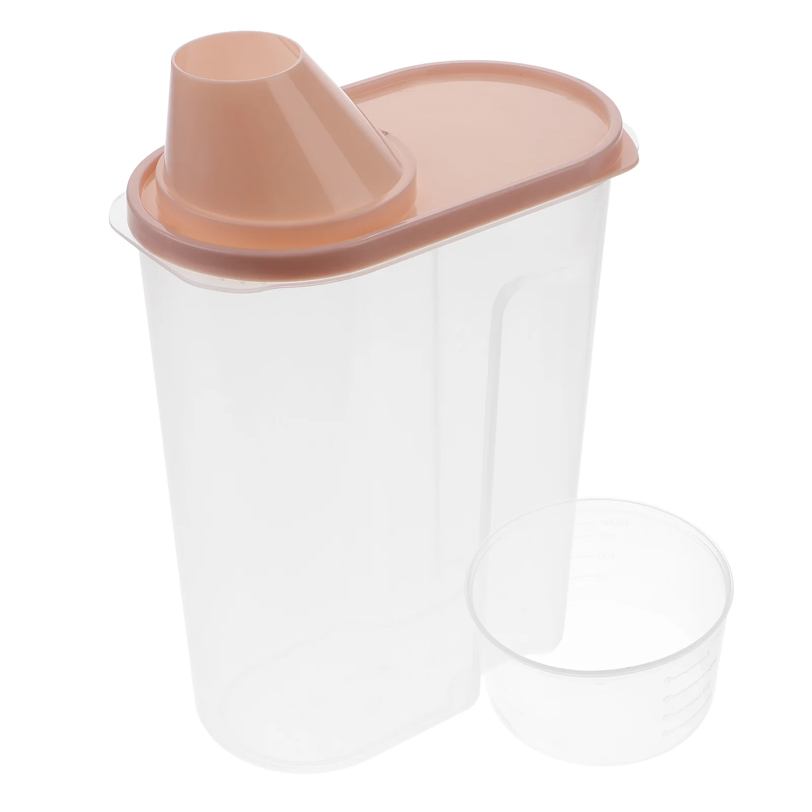 Пластиковая герметичная банка на 25 л с крышкой Контейнер для зерна Горшок