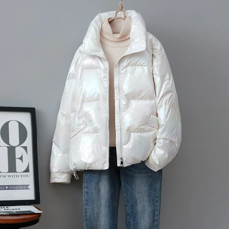 New Women Down Jacket Casual Style Autumn Winter Coats And Parkas Female Outwear