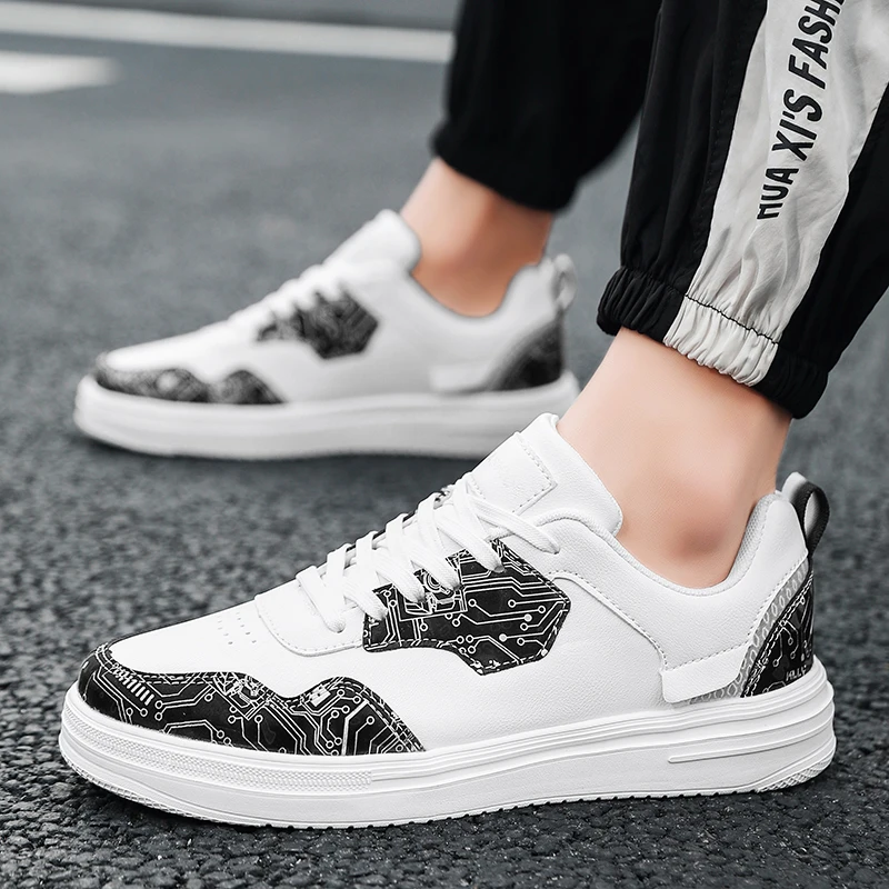 

Мужская обувь, Новинка лета 2023, тонкая сетчатая дышащая универсальная повседневная обувь для скейтборда, уличная спортивная трендовая обувь для фото