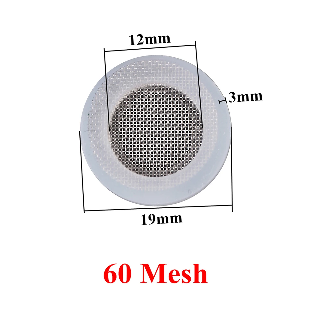 

10 шт./лот, уплотнительное кольцо, прокладка шланга, плоская резиновая шайба с фильтрующей сеткой для втулки крана, резиновые прокладки 1/2 дюйма, 3/4 дюйма, 40 сеток