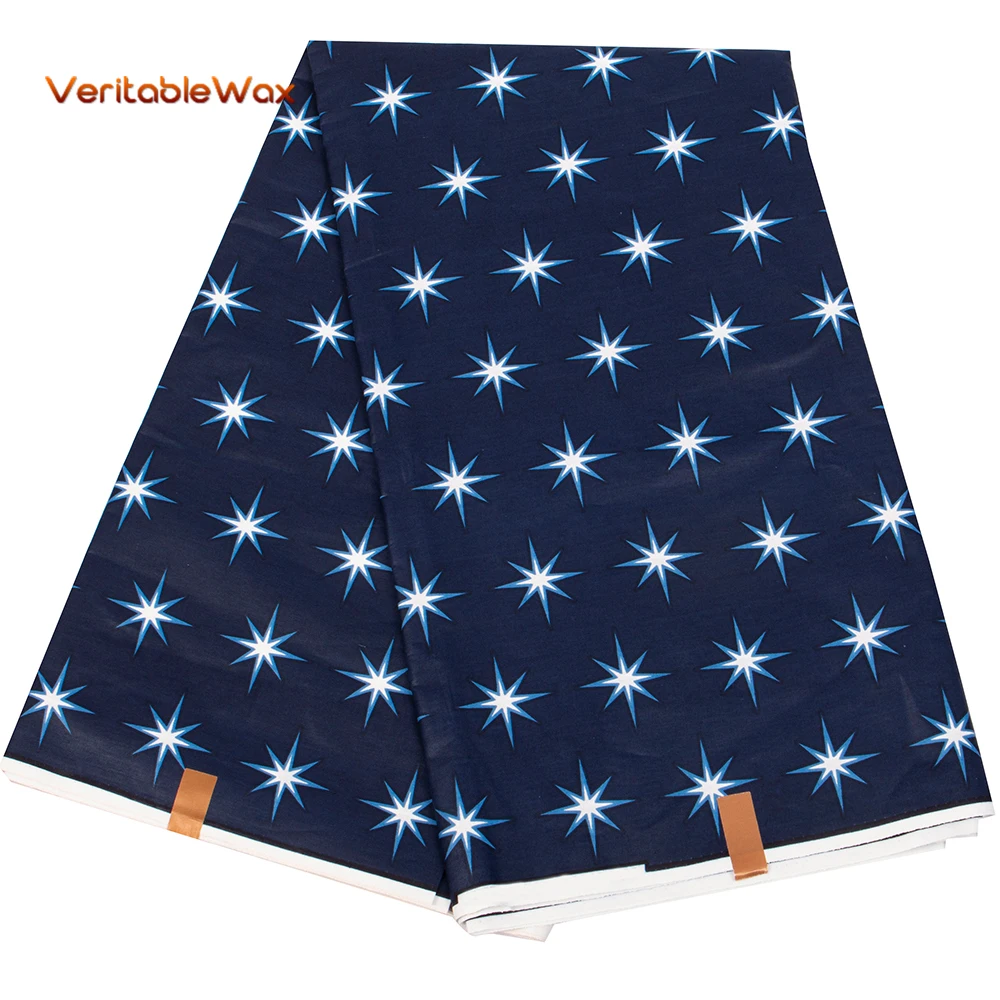 

Восковая ткань Blesing 2022, африканская ткань, 100% хлопок, мягкая ткань с Африканским восковым принтом для изготовления платьев Швейное Ремесло «...