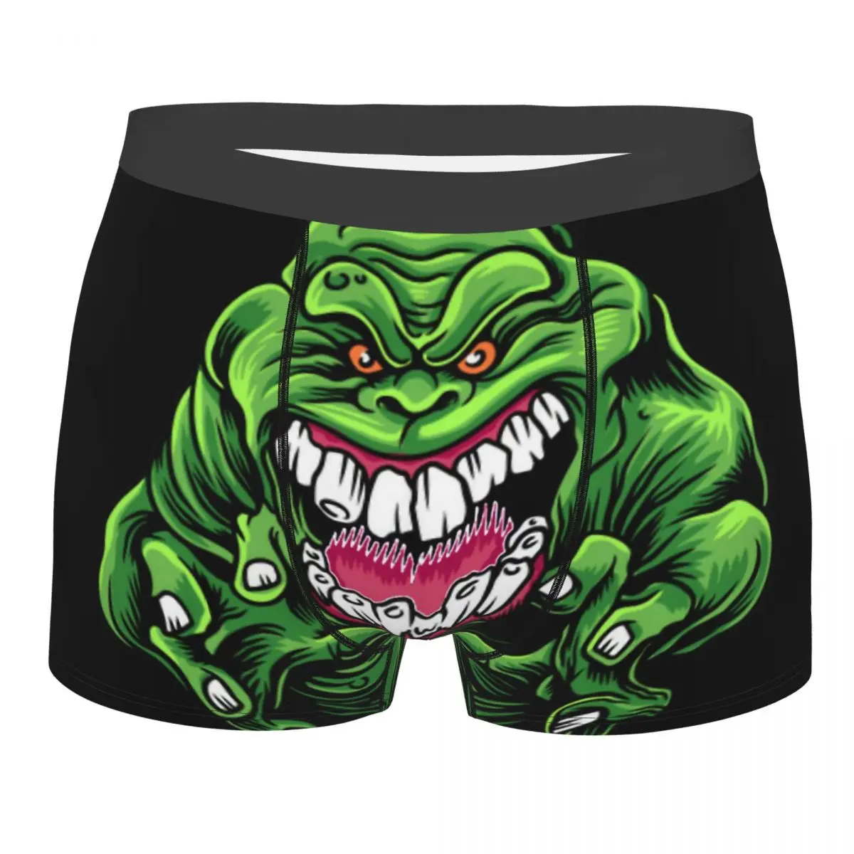 

The Green Slimer Ghostbusters Underpants Cotton Panties Man Underwear Comfortable Shorts Boxer Briefs