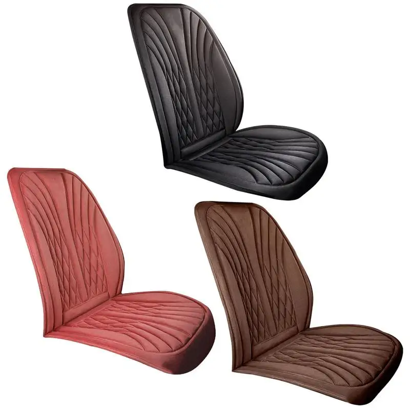 

Heated Car Seat Pad Comfort Auto Seat Covers With 3 Gear Adjustable Warm And Cosy Chair Heating Pad For Most 12-24V Cars Trucks