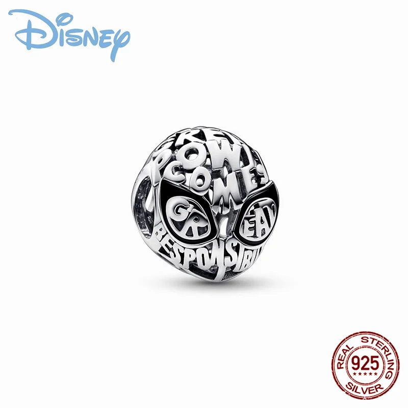 

Fits Original Pandora Bracelet Necklace 100%925 Silver Figure spiderman mask Charms Beads Women Silver Color Pendant DIY Jewelry