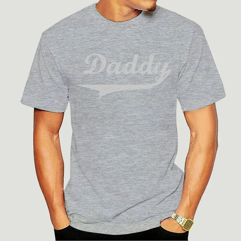 Мужские футболки большого размера летняя мужская футболка с принтом папы