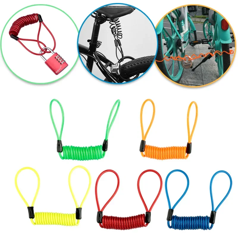 1 шт. 120 см замок дискового тормоза мотоцикла кабель напоминания о скутере
