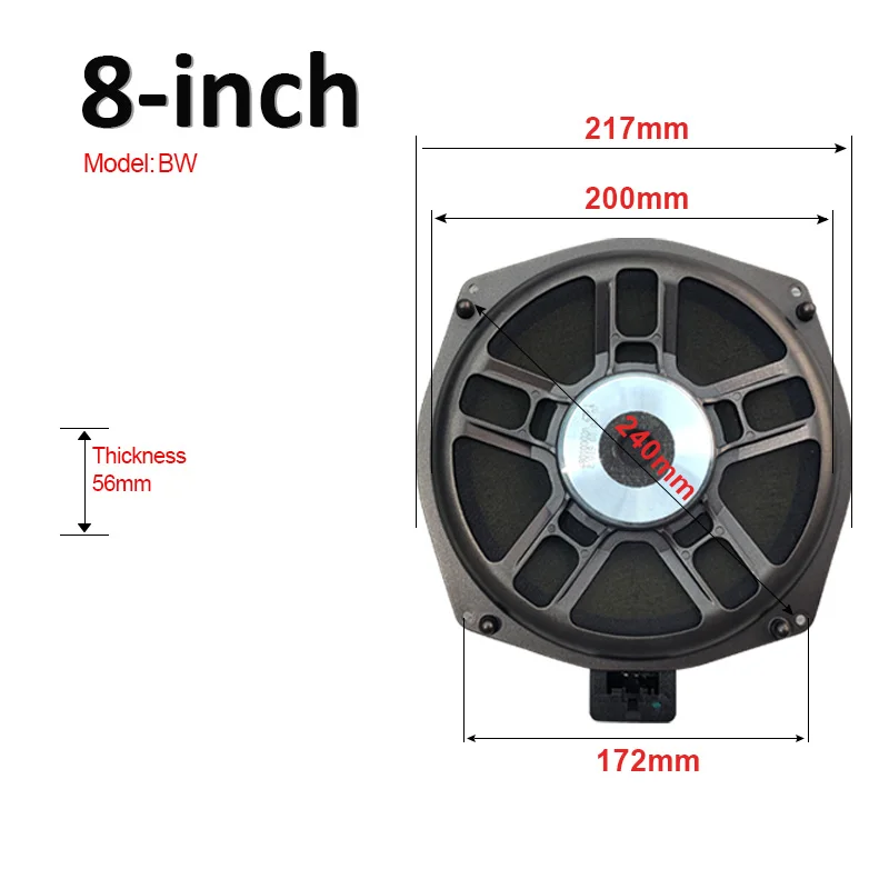 Hron for Car Tweeters For BMW X3 X4 F30 E90 F20 G30 G01 G05 X5 7 Series Auto Speakers In Powerful Bass Midrange Horn Subwoofer images - 6