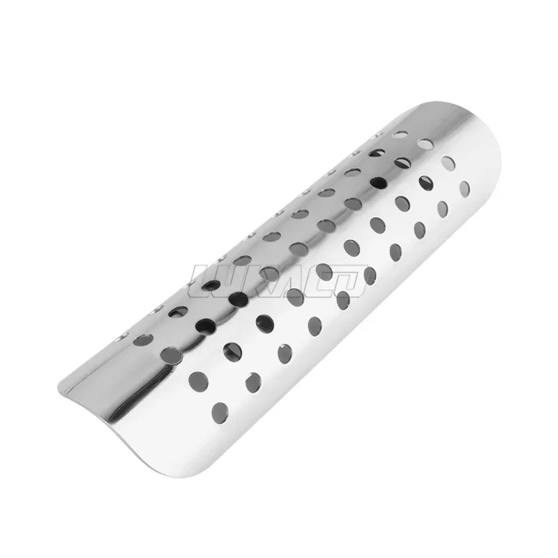 

Универсальный мотоциклетный теплозащитный экран выхлопной трубы, защитная крышка глушителя, аксессуары для мотоциклов, пригодные для Harley Honda Yamaha Custom