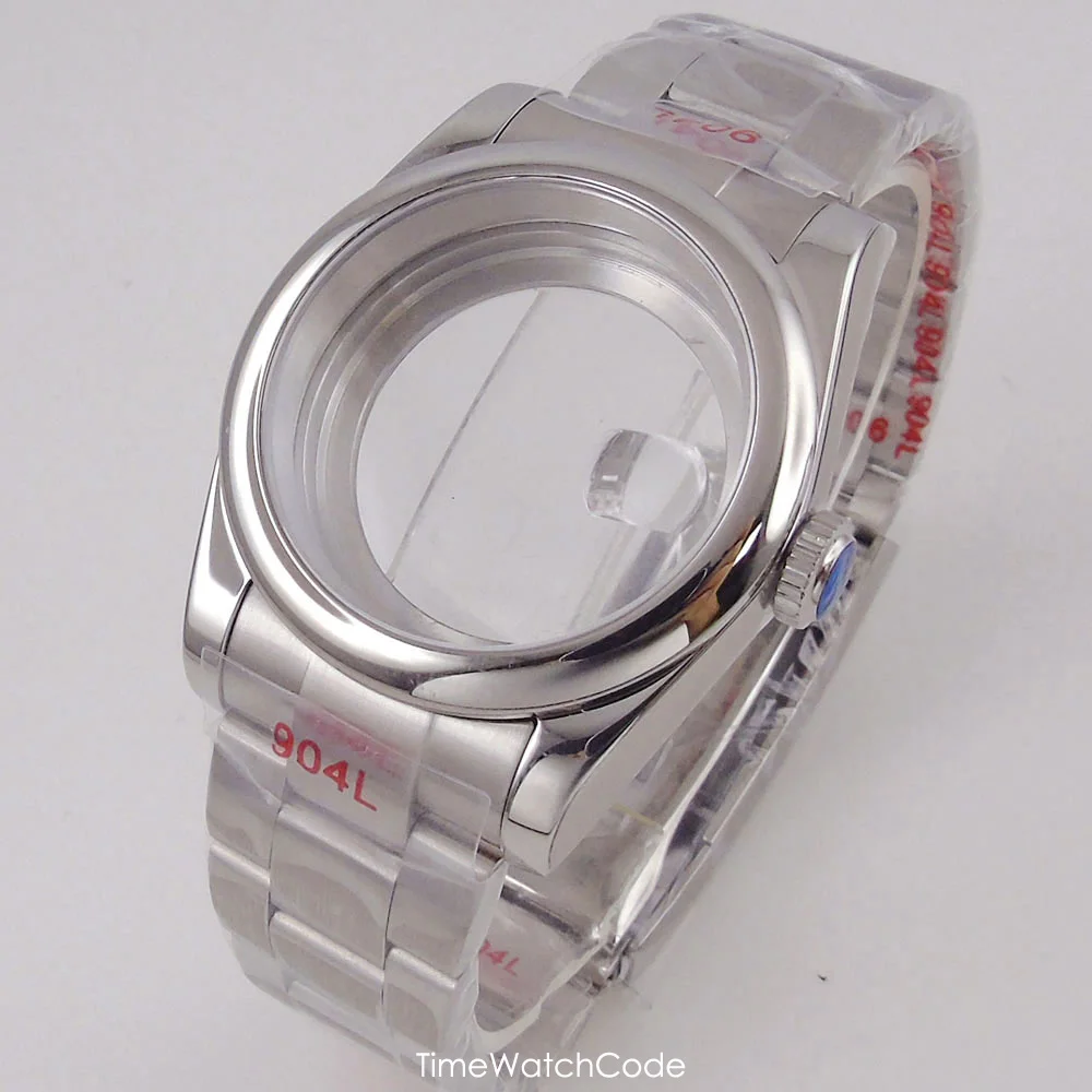 Для Oyster Perpetual Model Мужские часы MOD Аксессуары NH34 NH35 NH36 NH38 NH70 NH71 NH72 ETA2824 PT5000 SW200 Сапфир