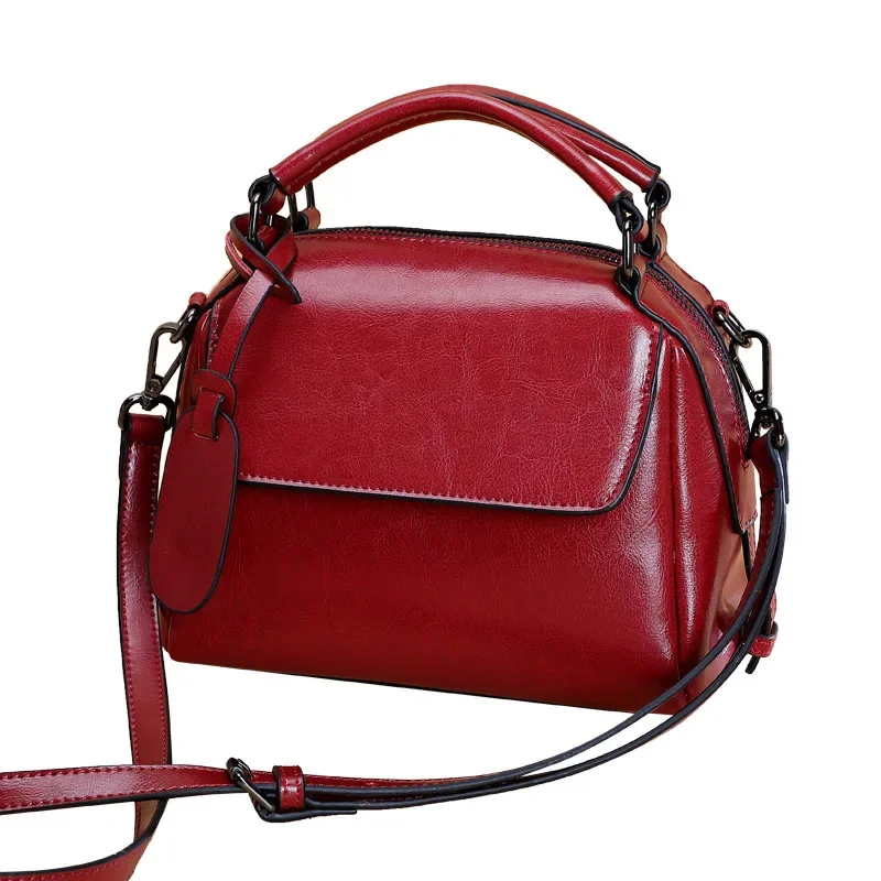 2024 новая модная женская кожаная сумка нишевая через плечо корейский стиль на