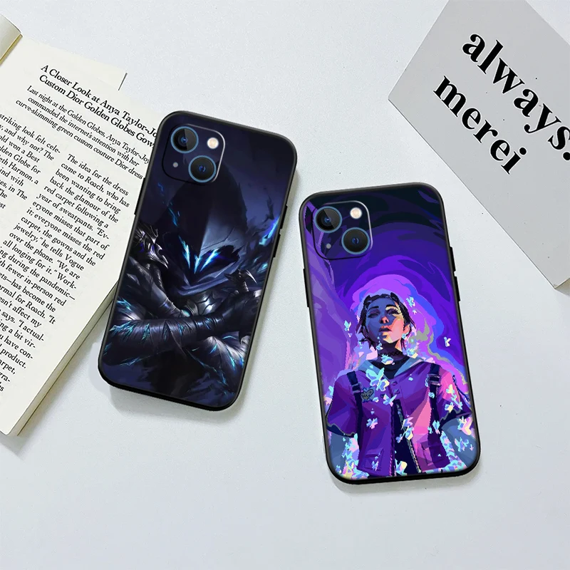 Фото Чехол для телефона IM70 V-VALORANT для Samsung Galaxy Note 10 20 S23 S24 S25 Ultra FE Plus Edge Lite A02S A35 A07 A17 №5