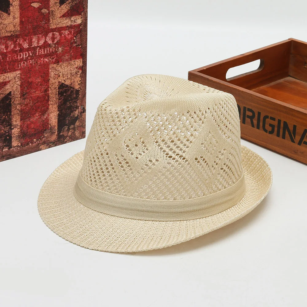 

New summer straw hat outdoor breathable sunscreen sun hat men's top hat straw hat for farm work