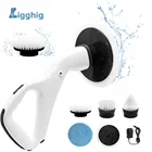 Электрический вращающийся скребок, беспроводная щетка для чистки пола, скребок для ванной комнаты для чистки ванны, плитки, раковины, стен США, Великобритании, ЕС разъем