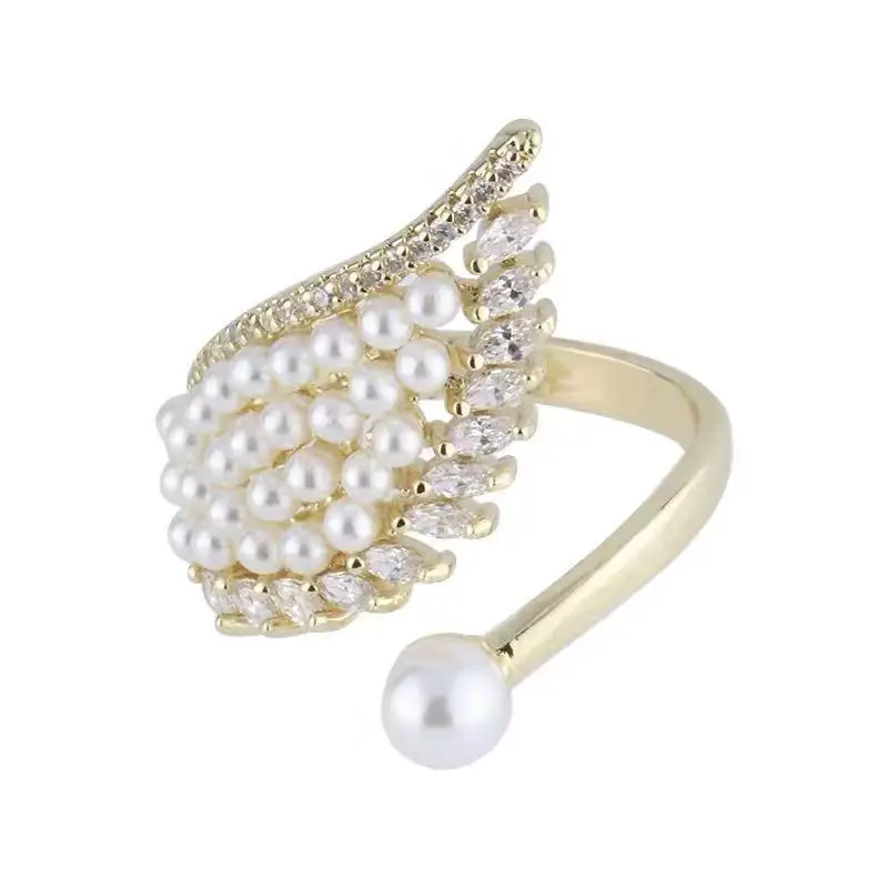 

Fashion Adjustment Finger Ring For Women Fine Wing Ring Jewelry.