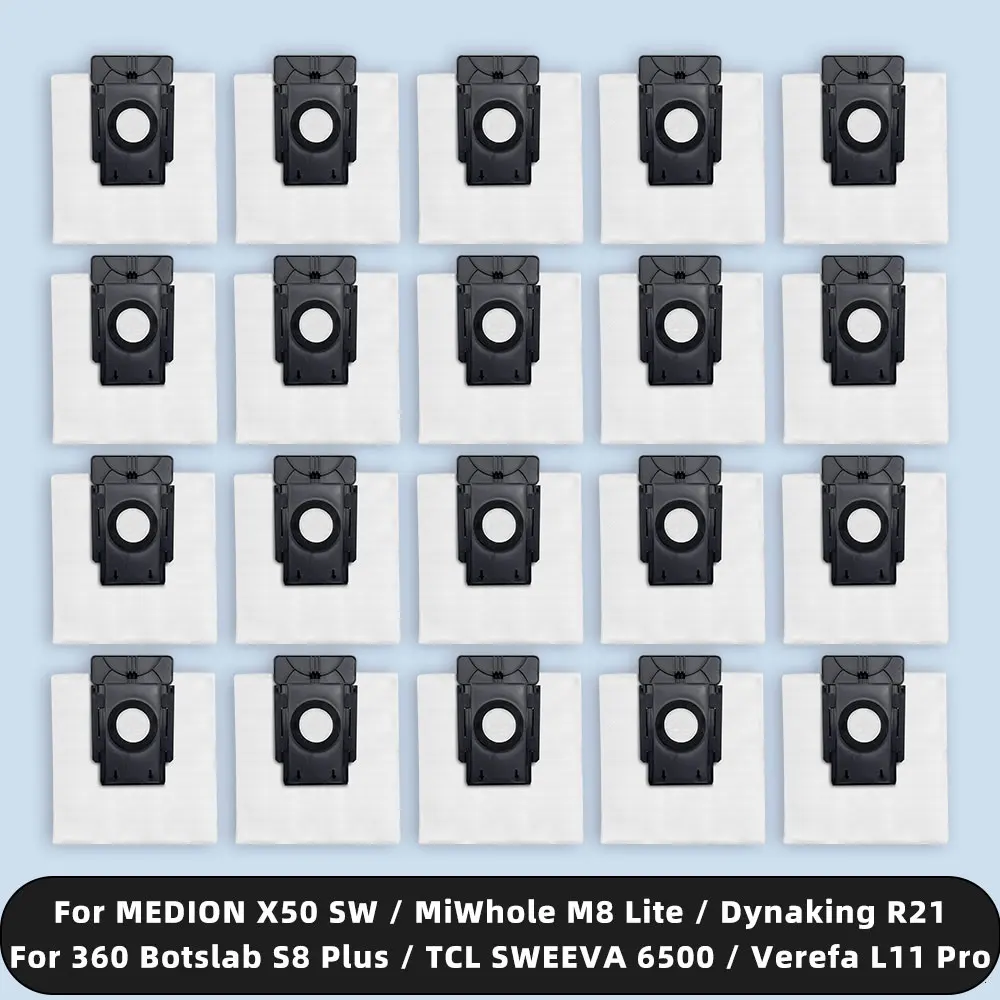Фото Пылесборник совместим с 360 Botslab S8 Plus / TCL SWEEVA 6500 / Verefa L11 Pro / MEDION X50 SW / MiWhole M8 Lite / Dynaking R21 / ICLEBO G5 MAX №1