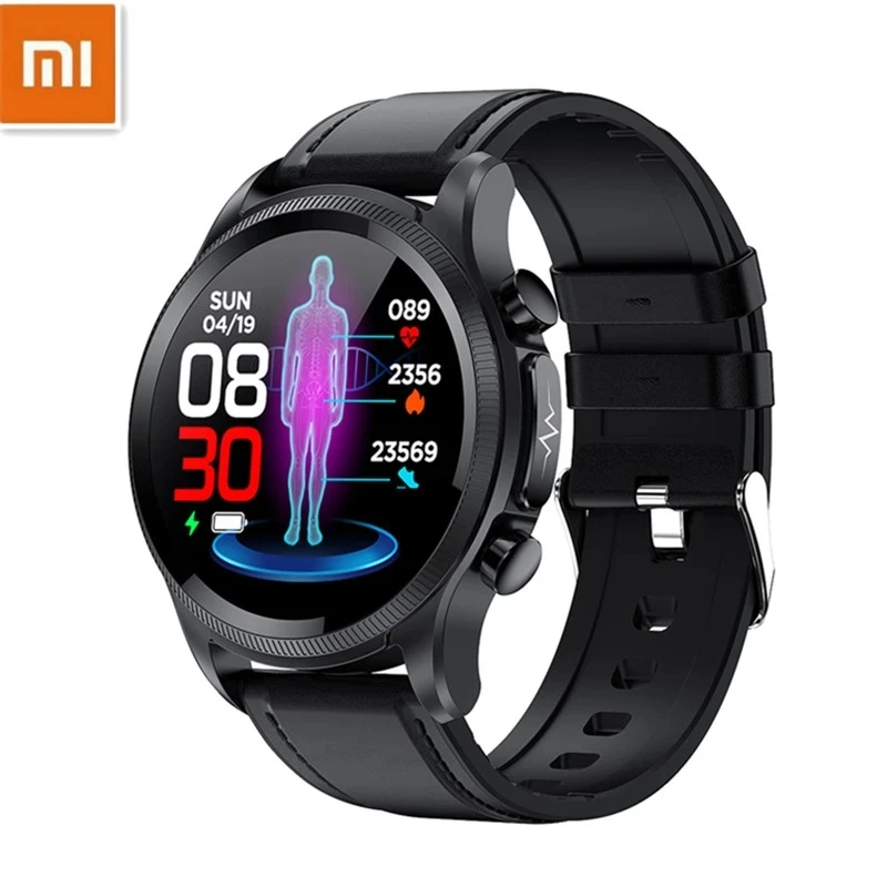 

Смарт-часы Xiaomi ECG + PPG, неинвазивная глюкометр, температура кровяного давления, оксиметр, электрокардиограмма с 1,39 экраном