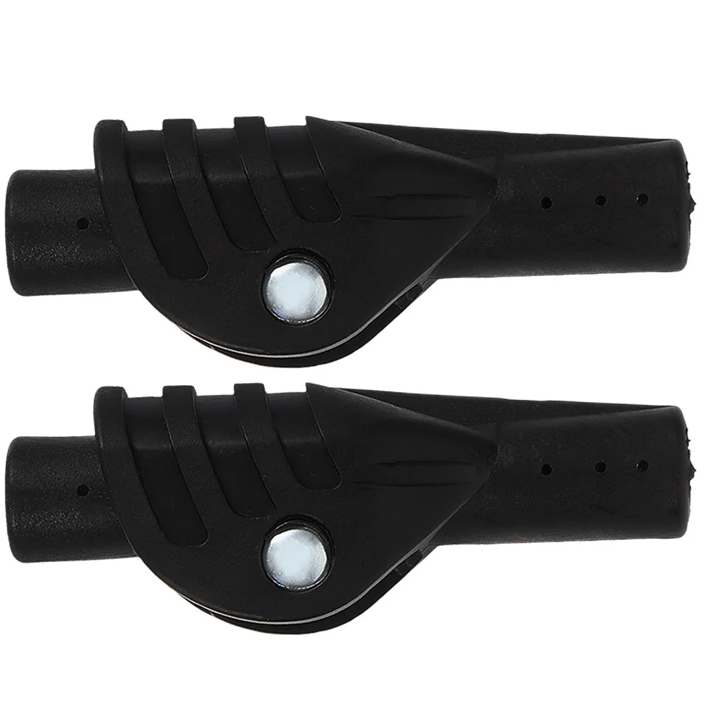 

2 Pcs Tent Pole Connector Joint Connectors Outdoor Folding Plastic Replacement Poles