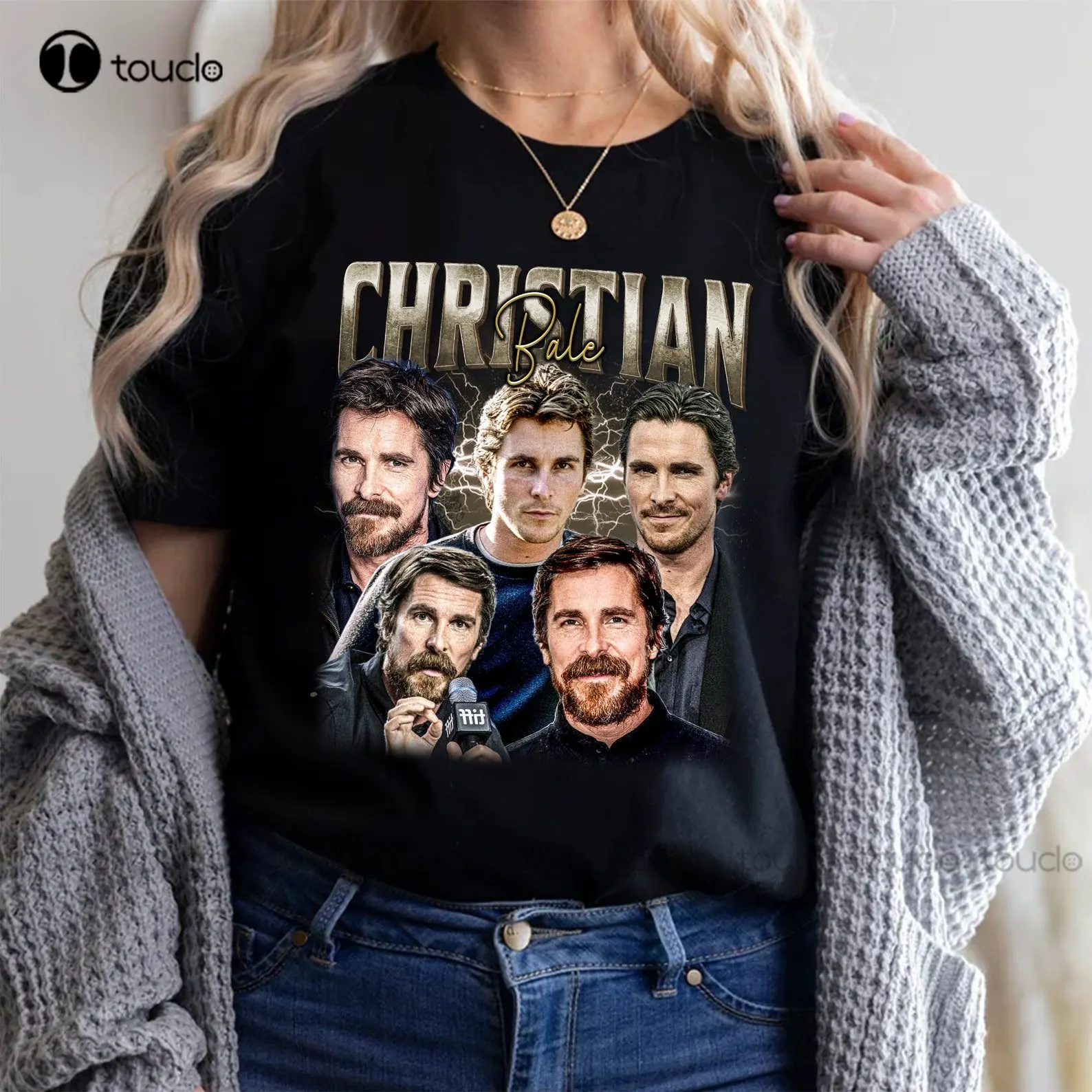 Christian Bale Vintage Unisex T-Shirt Vintage Christian Bale T-Shirt Gift For Women And Man 90S Vintage Shirt Custom Gift Xs-5Xl