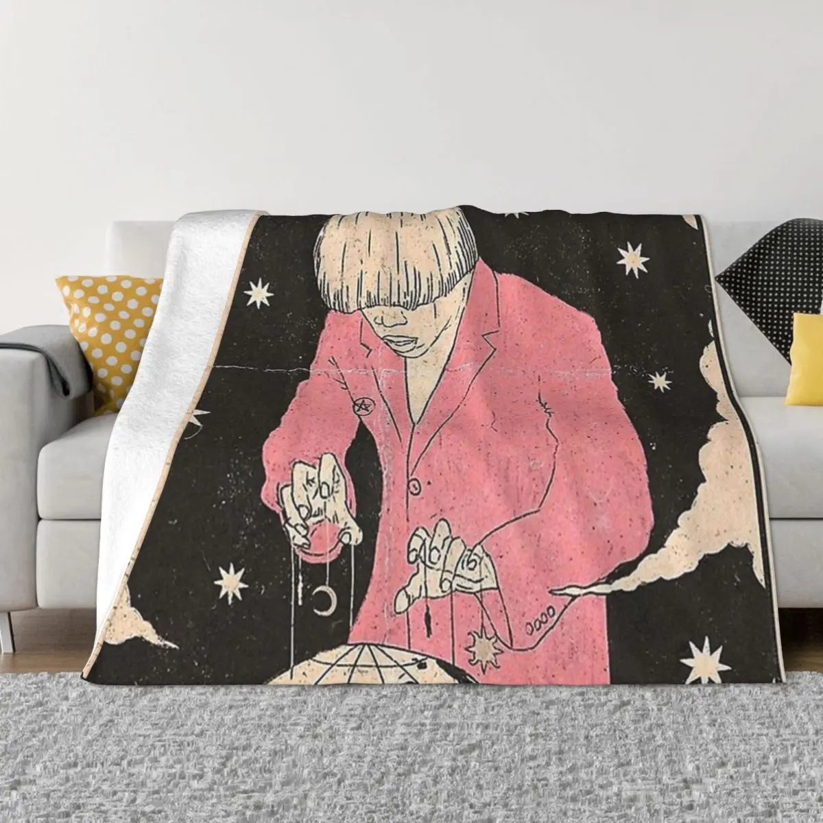 

The Creator, музыкальный постер, серия, декоративное одеяло для дивана, дома, спальни, постельное белье, моющееся покрывало