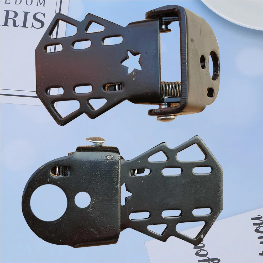 

Bike Rear Pedal Steel Folding Footrest Rest Rear Pedal Pegs for 2 Pairs