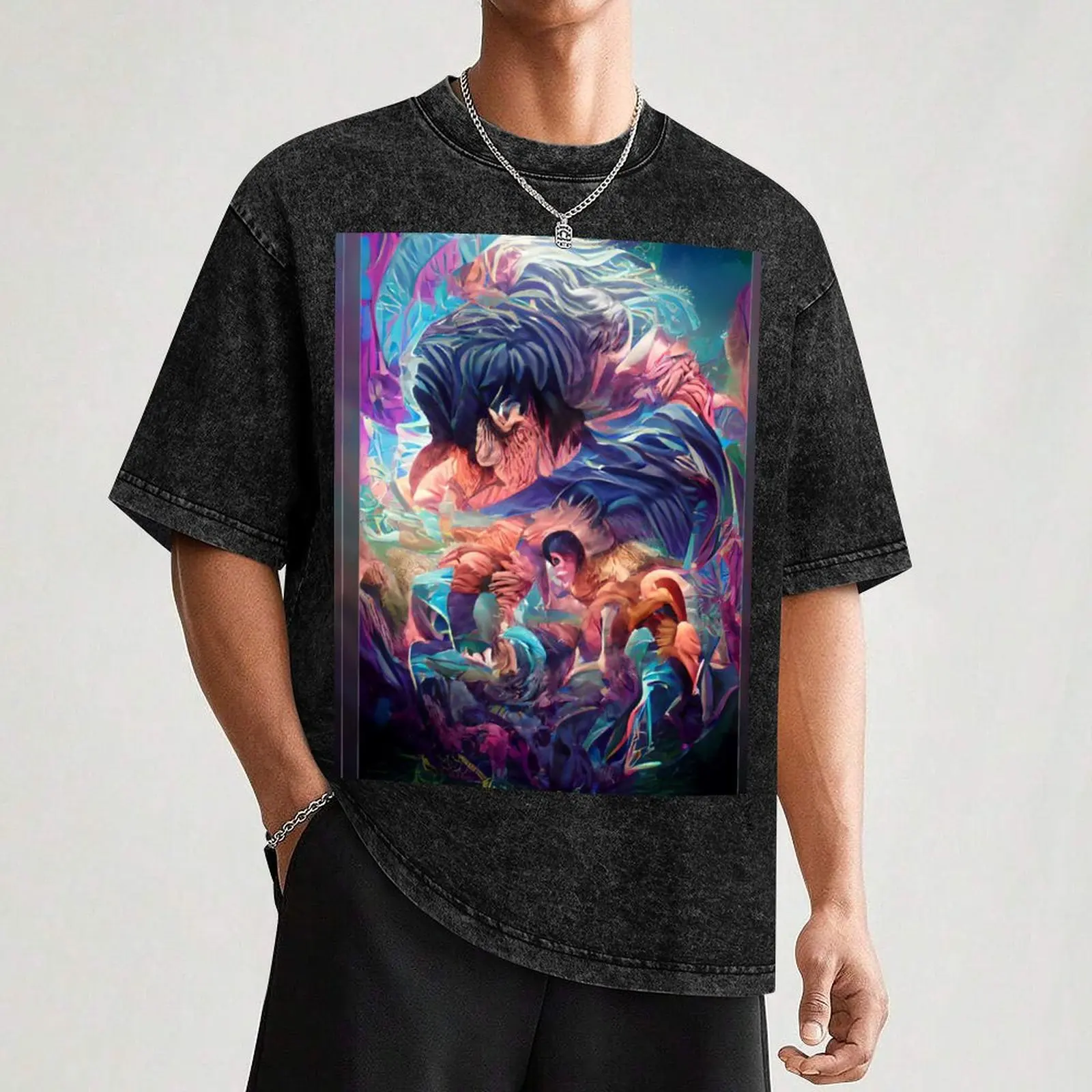 Футболка торико дешевая вещь винтажная для мальчика аниме рубашки мужские