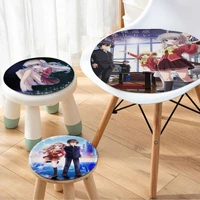 japanese anime charlotte modern minimalist style seat pad household cushion soft plush chair mat winter office bar seat mat