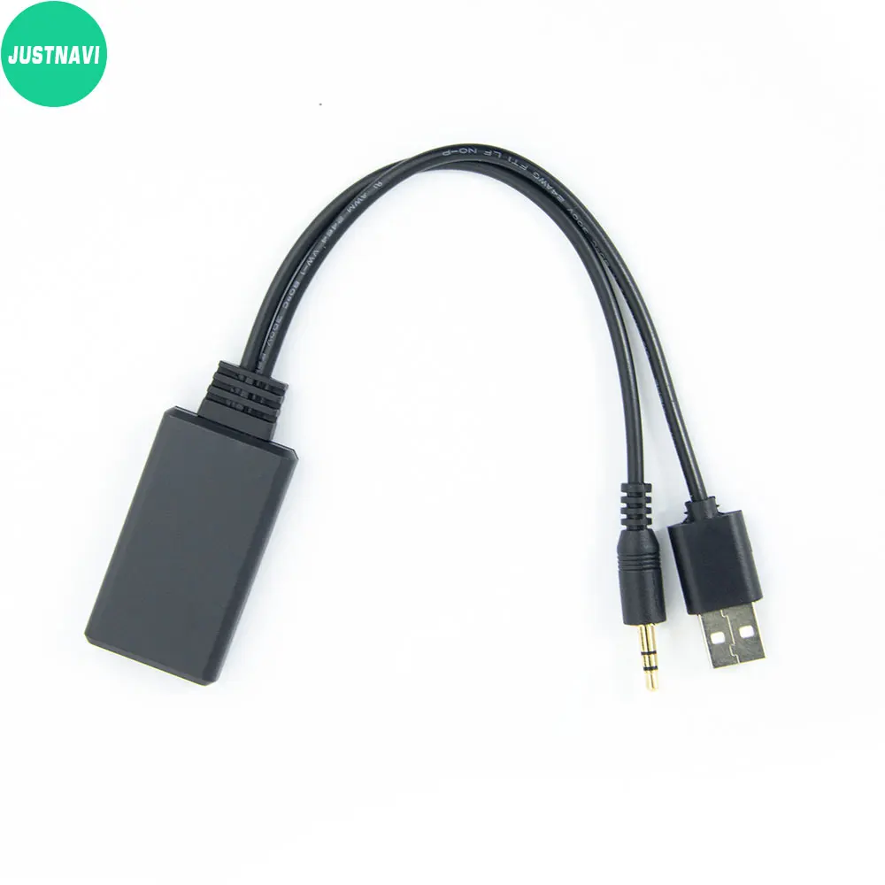 

JUSTNAVI Универсальный телефон/AUX USB порт Bluetooth микрофон гарнитура микрофон адаптер для BMW Z4 MINI Cooper E60 E63 E64 E66 E81 E90