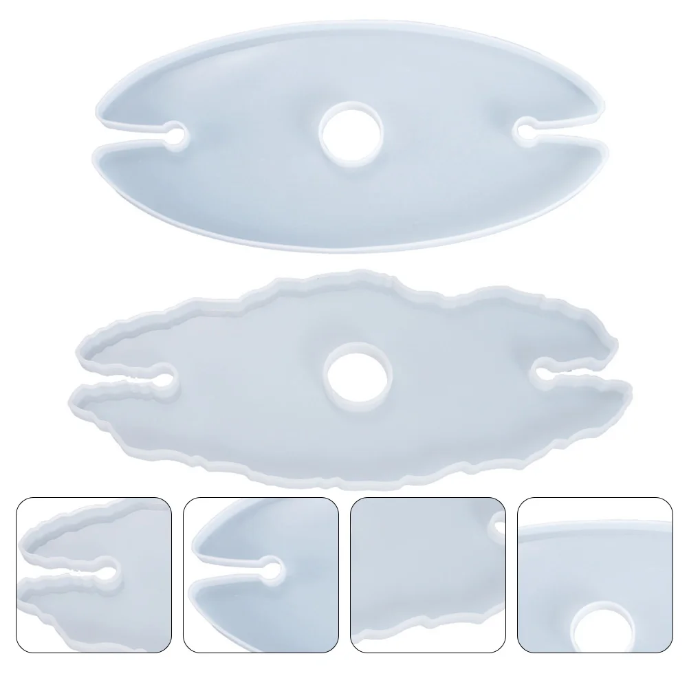 

Resin Moldssilicone Mold Rack Holder Epoxy Coaster Craft Glass Casting Bottle Geode Tray Agate Glasses Manual Making Diycoasters