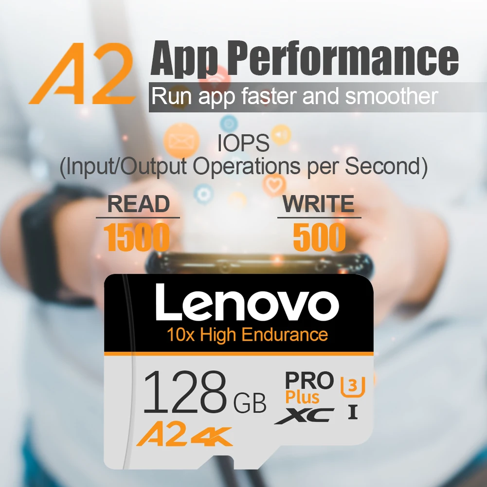 Смарт-карта Lenovo Mini SD-карта 256 ГБ 128 2 ТБ TF-карта 512 Minisd Flash Usb Pendrive