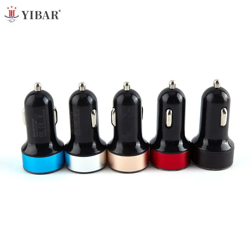 

1 шт., автомобильное зарядное устройство с двумя USB-портами