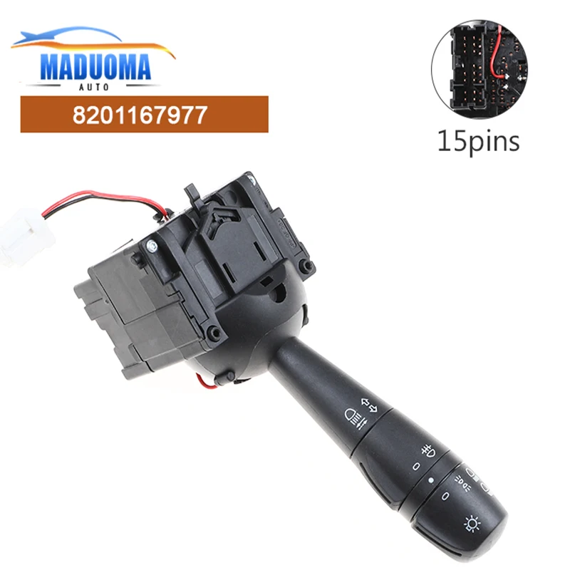 

Новый переключатель фар 8201167977 8201167977 255407916R 000052074010 для Renault Duster, устройства для логани, II, Sandero 2008-2018