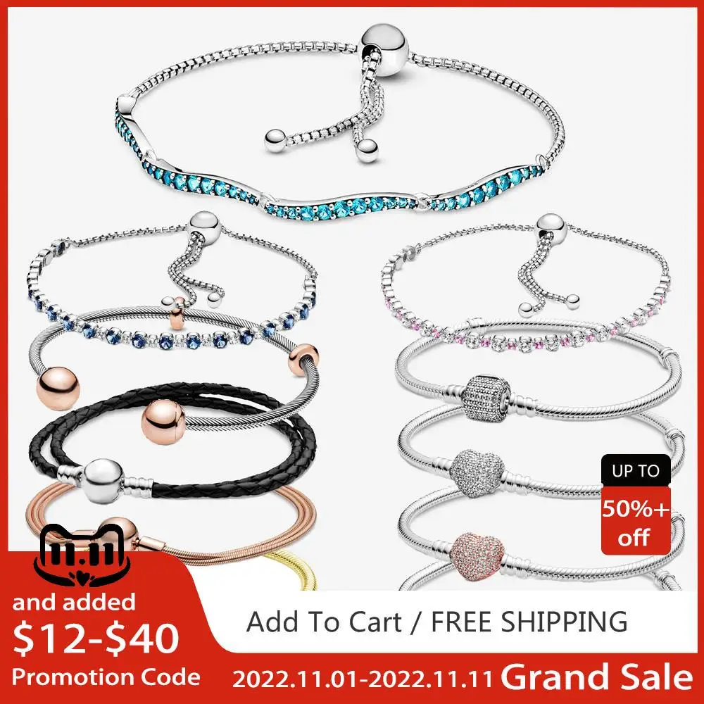 

FURUYA 925 Solid Silvery Charm Bangle Rose Golden Color Daisy Flower Barrel Clasp Snake Chain Sliding Bracelet Women Jewelry