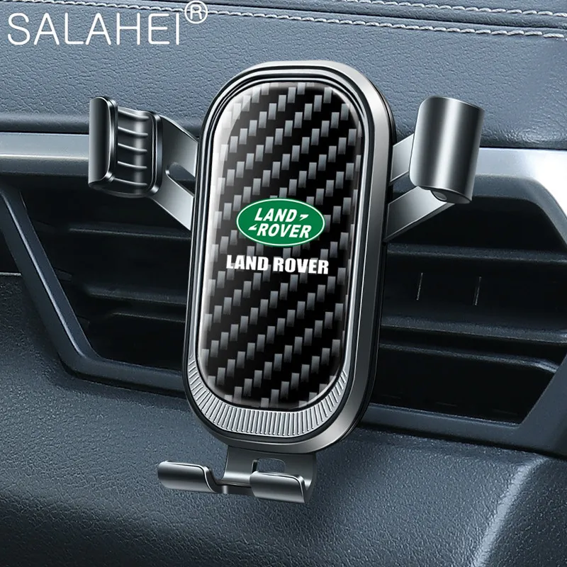 

Car Phone Holder For Land Rover Range Rover Evoque Velar Defender Discovery Freelander Air Outlet Clip Stand Navigation Bracket