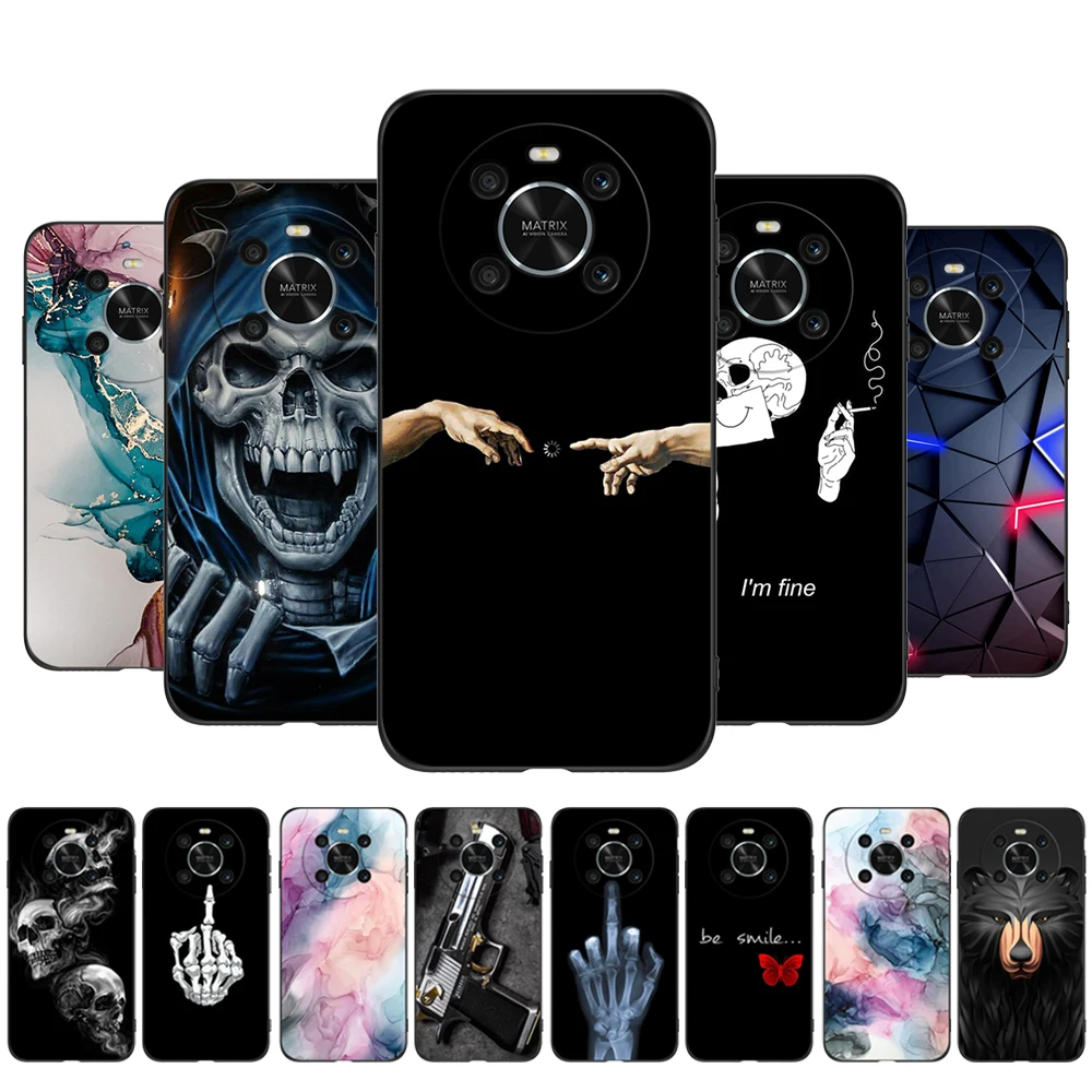 Для Honor X9 4G 5G чехол задняя крышка для телефона защитный бампер мягкий силиконовый