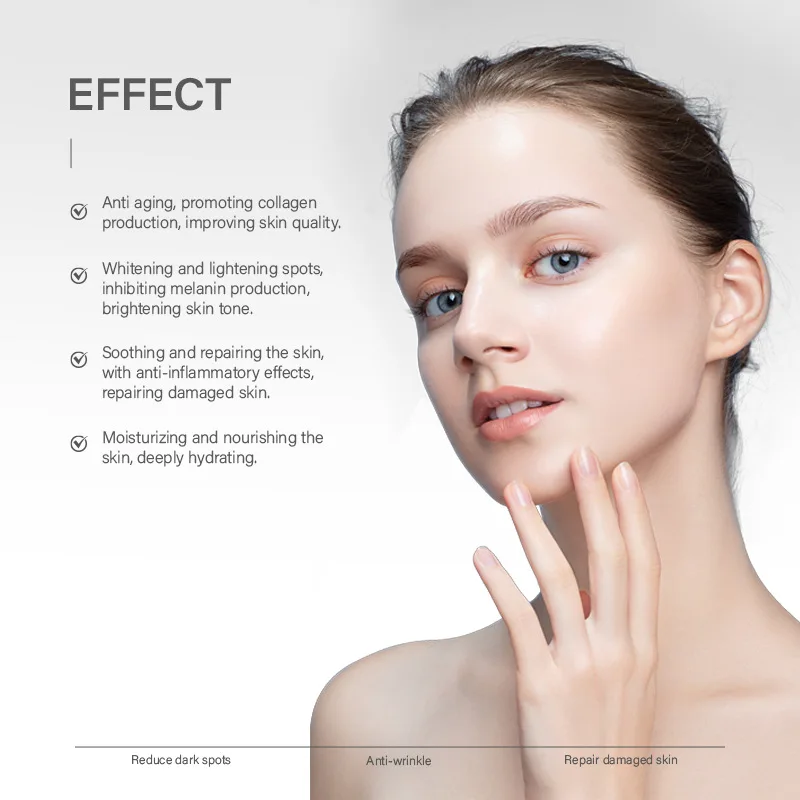 Фото Корейская профессиональная восстанавливающая сыворотка-ампула с чистой гиалуроновой кислотой 10 мл для лица: увлажнение, осветление и уход за кожей №2