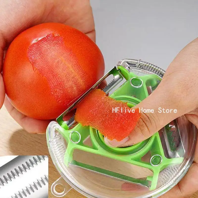 3 в 1 Набор для чистки волшебного трио слайсер измельчитель устройство кожи