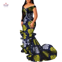 bintarealwax 2021 africa clothes dashiki pearls african print dresses for women vestidos bazin african ankara clothing wy8516