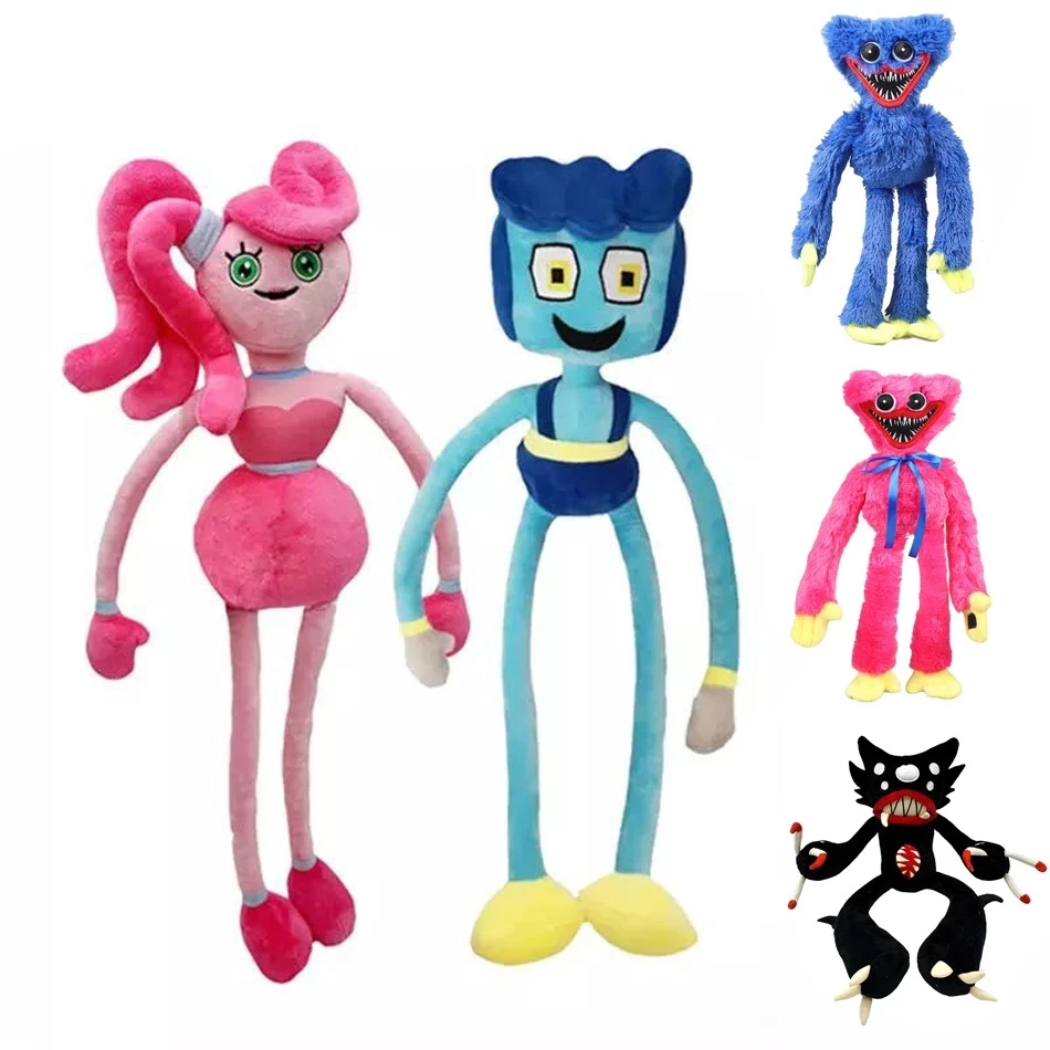 

40cm Huggy Wuggy Stuffed Plush Toy Game Horror Doll Scary Soft Peluche Toys For Children Birthday Gift