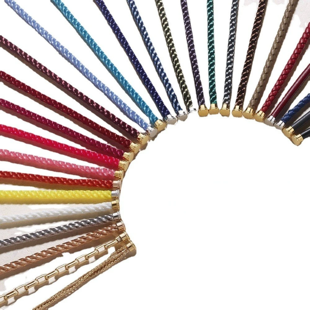 

16 см-21 см ювелирные изделия 10 градусов Красный браслет Высокое качество 1:1 Логотип Классический Подкова Красный браслет нить ювелирные изде...