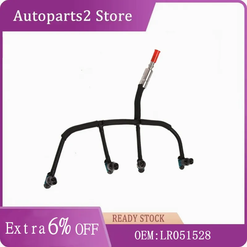

LR 051528 Автомобильный шланг возврата сырого масла, топливная форсунка для Land Rover Freelander 2 2,2 TD4 LR 051528 LR 051528 C2S52474