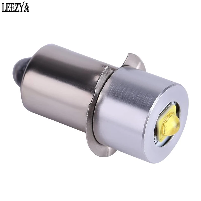 

1Pc P13.5S P13 5S LED 3W Bulb PR2 PR3 Lamp 3V 4.5V 6V White Flashlight Replacement Bulb Torches Maglite Work Light LED Upgrade