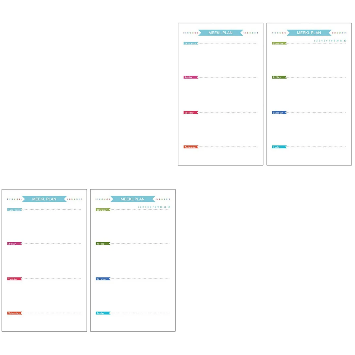 

Paper Binder Planner Notebook Inserts Refill Papers Replacement Punched Lined A6 A5 Refillable Wide Ruled Diarydo List Ring